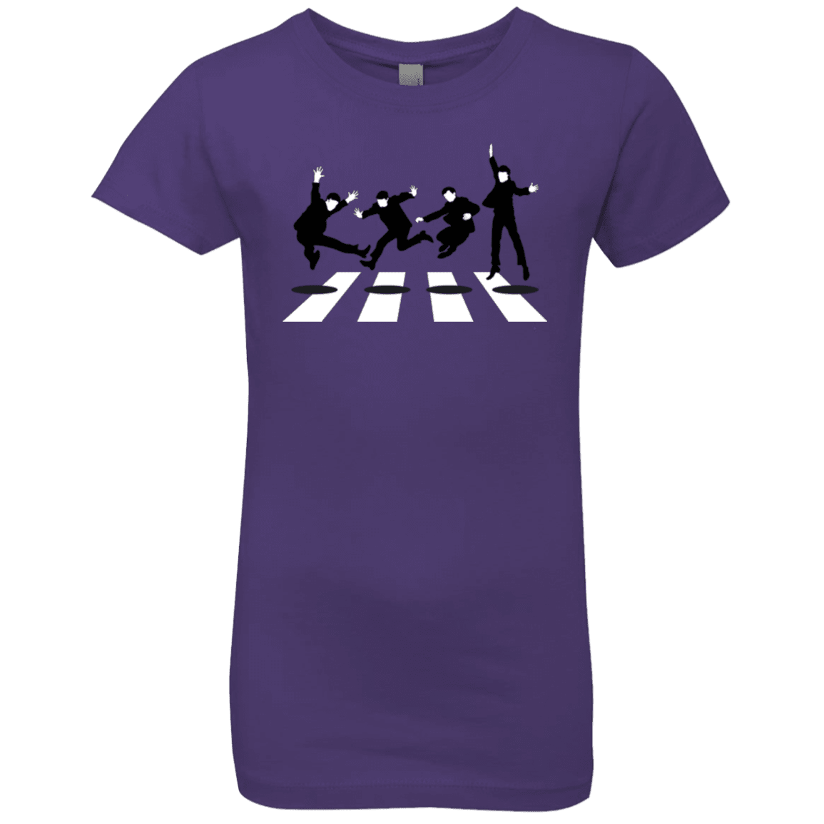 T-Shirts Purple Rush / YXS Abbey Jump Girls Premium T-Shirt