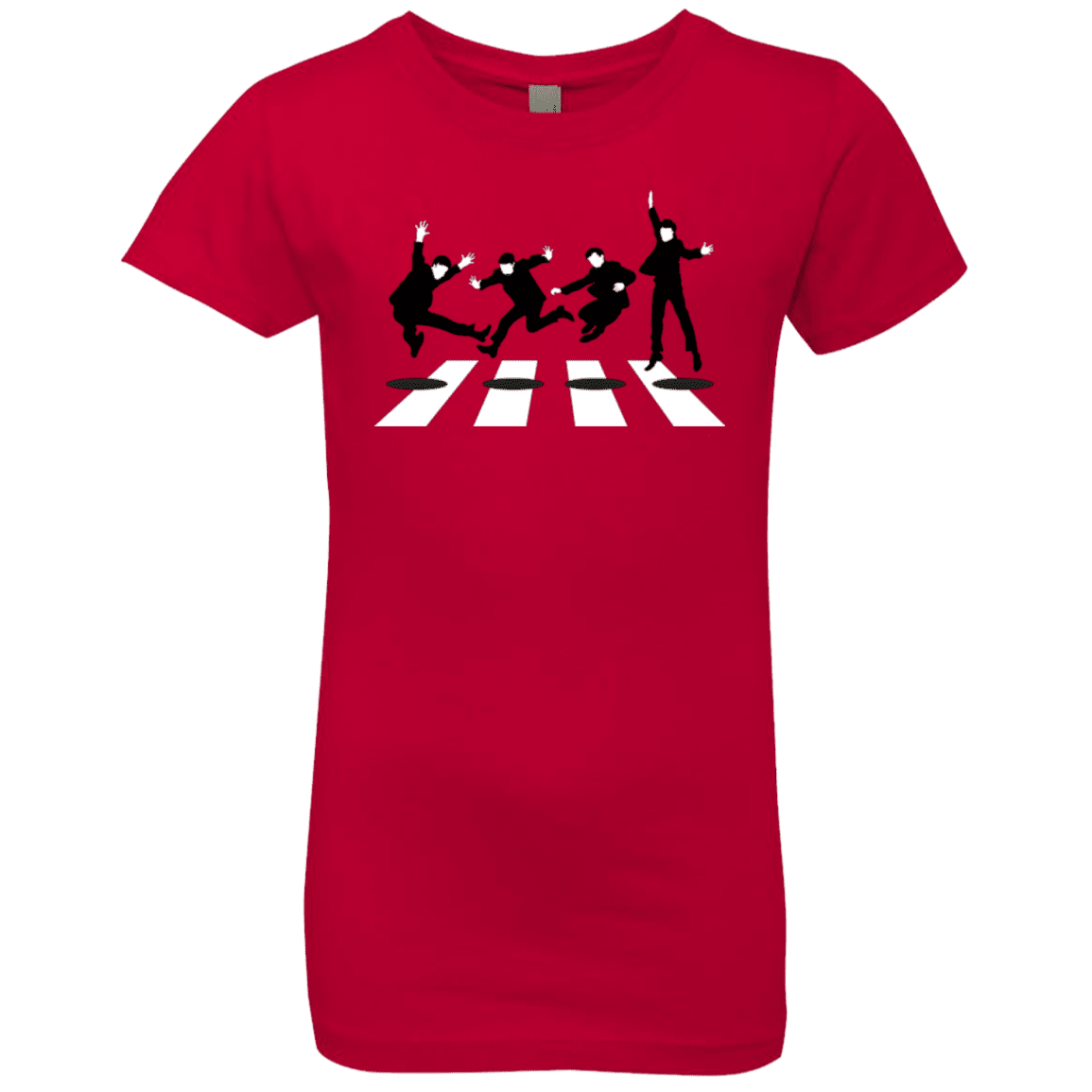 T-Shirts Red / YXS Abbey Jump Girls Premium T-Shirt