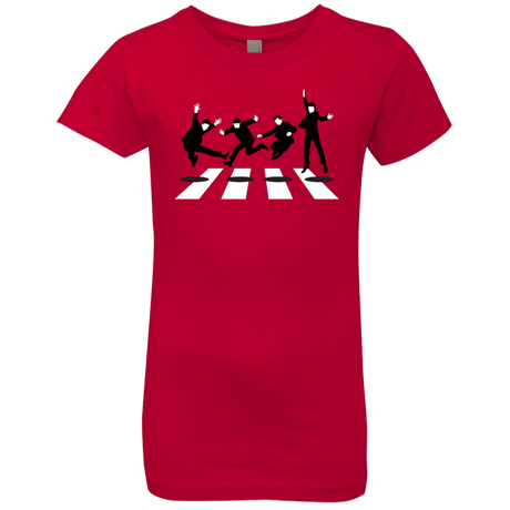 T-Shirts Red / YXS Abbey Jump Girls Premium T-Shirt