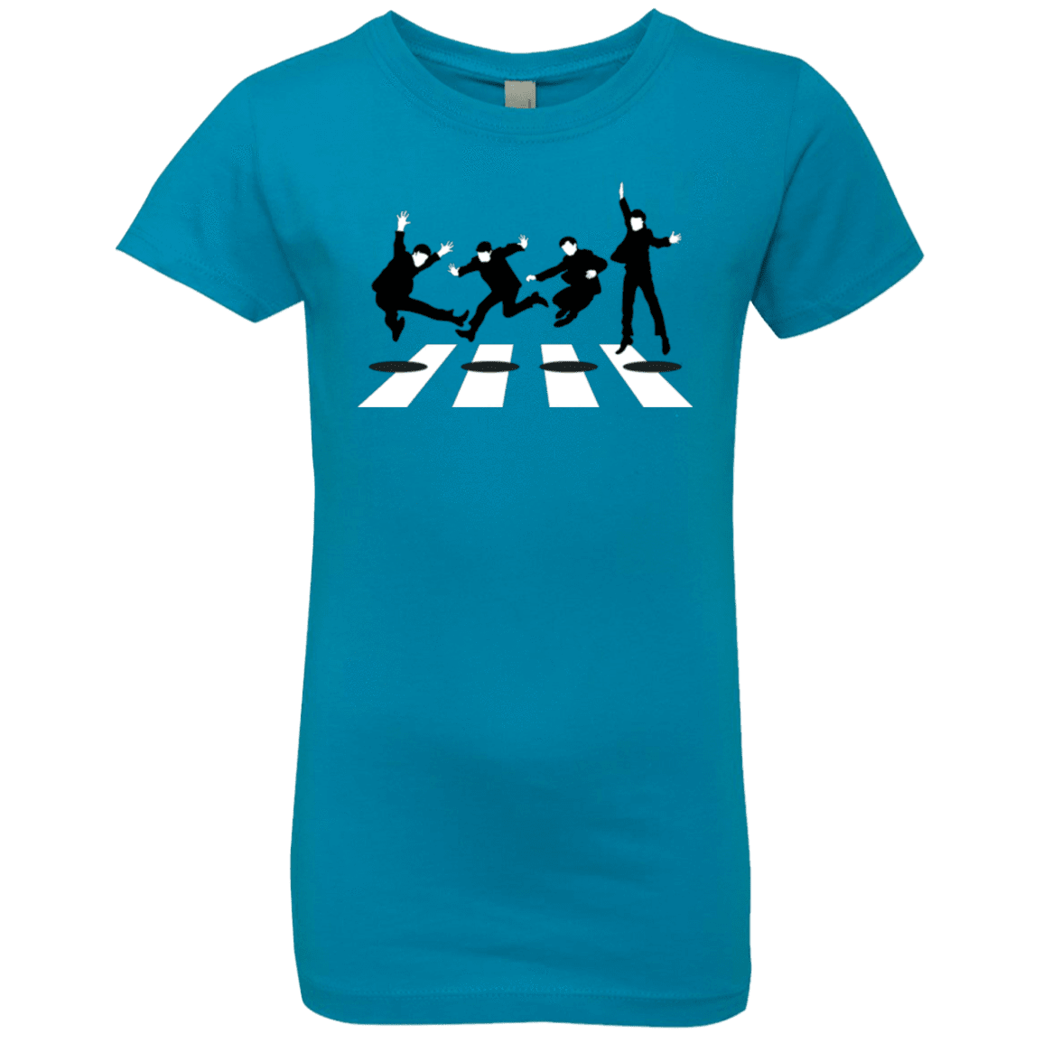 T-Shirts Turquoise / YXS Abbey Jump Girls Premium T-Shirt