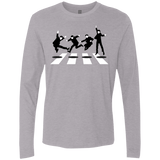 T-Shirts Heather Grey / Small Abbey Jump Men's Premium Long Sleeve