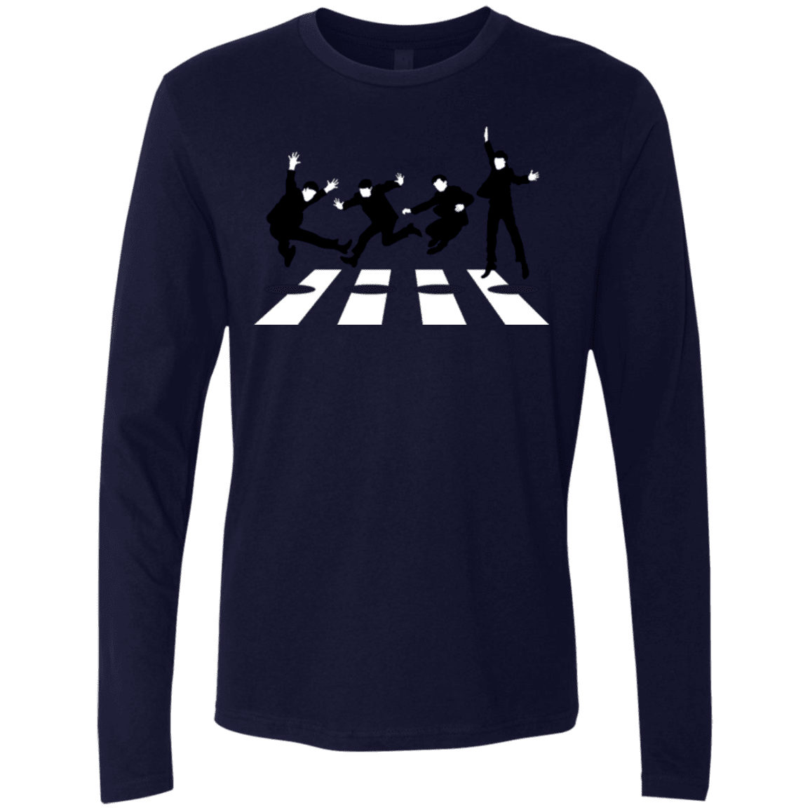 T-Shirts Midnight Navy / Small Abbey Jump Men's Premium Long Sleeve