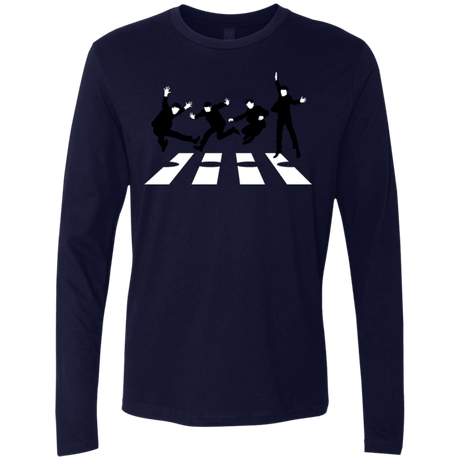 T-Shirts Midnight Navy / Small Abbey Jump Men's Premium Long Sleeve