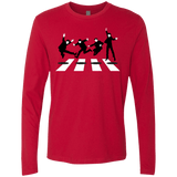 T-Shirts Red / Small Abbey Jump Men's Premium Long Sleeve