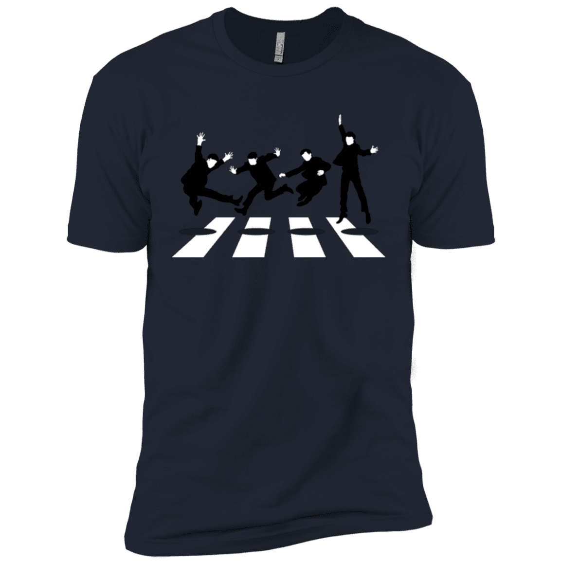 T-Shirts Midnight Navy / X-Small Abbey Jump Men's Premium T-Shirt