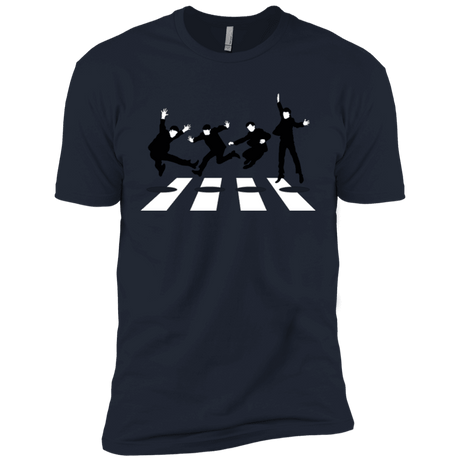 T-Shirts Midnight Navy / X-Small Abbey Jump Men's Premium T-Shirt