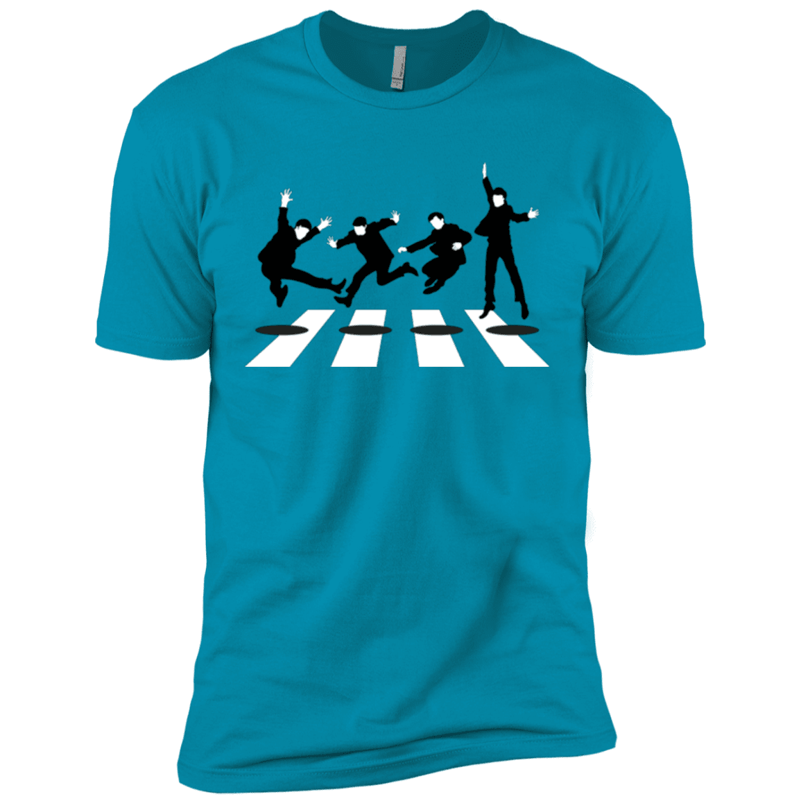 T-Shirts Turquoise / X-Small Abbey Jump Men's Premium T-Shirt