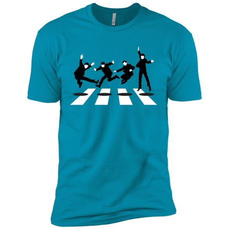 T-Shirts Turquoise / X-Small Abbey Jump Men's Premium T-Shirt