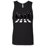 T-Shirts Black / Small Abbey Jump Men's Premium Tank Top