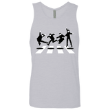 T-Shirts Heather Grey / Small Abbey Jump Men's Premium Tank Top