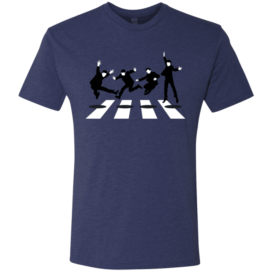 T-Shirts Vintage Navy / Small Abbey Jump Men's Triblend T-Shirt
