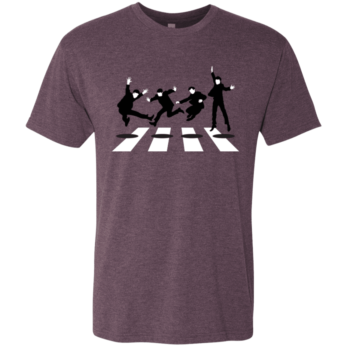 T-Shirts Vintage Purple / Small Abbey Jump Men's Triblend T-Shirt