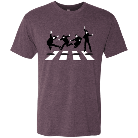 T-Shirts Vintage Purple / Small Abbey Jump Men's Triblend T-Shirt