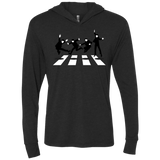 T-Shirts Vintage Black / X-Small Abbey Jump Triblend Long Sleeve Hoodie Tee