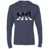 T-Shirts Vintage Navy / X-Small Abbey Jump Triblend Long Sleeve Hoodie Tee