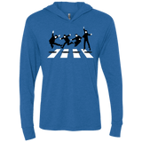 T-Shirts Vintage Royal / X-Small Abbey Jump Triblend Long Sleeve Hoodie Tee