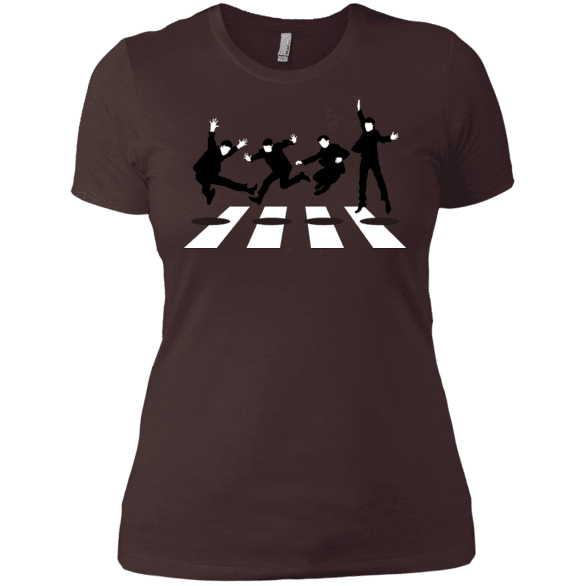 T-Shirts Dark Chocolate / X-Small Abbey Jump Women's Premium T-Shirt