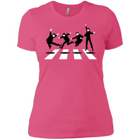 T-Shirts Hot Pink / X-Small Abbey Jump Women's Premium T-Shirt