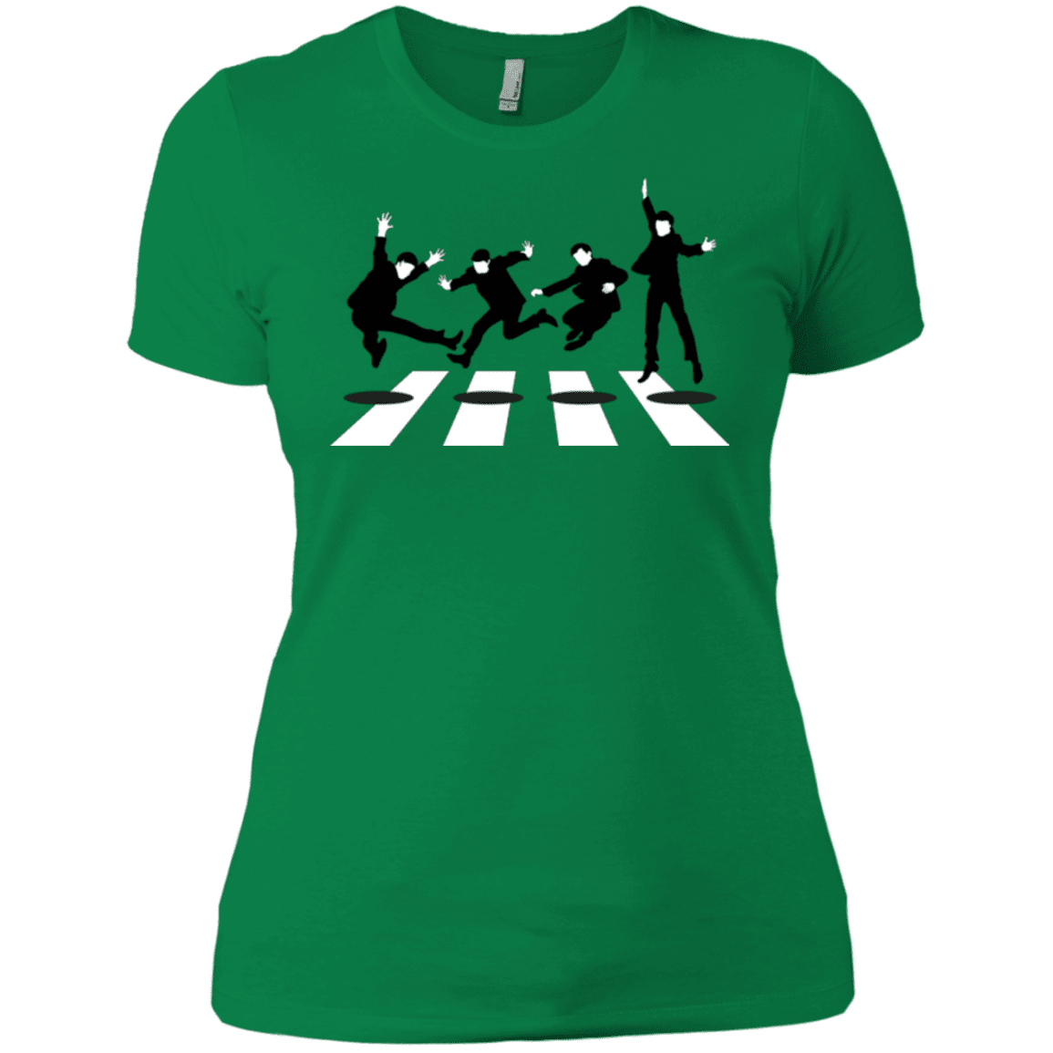 T-Shirts Kelly Green / X-Small Abbey Jump Women's Premium T-Shirt