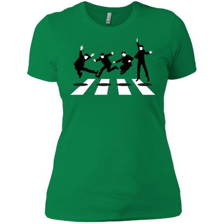 T-Shirts Kelly Green / X-Small Abbey Jump Women's Premium T-Shirt