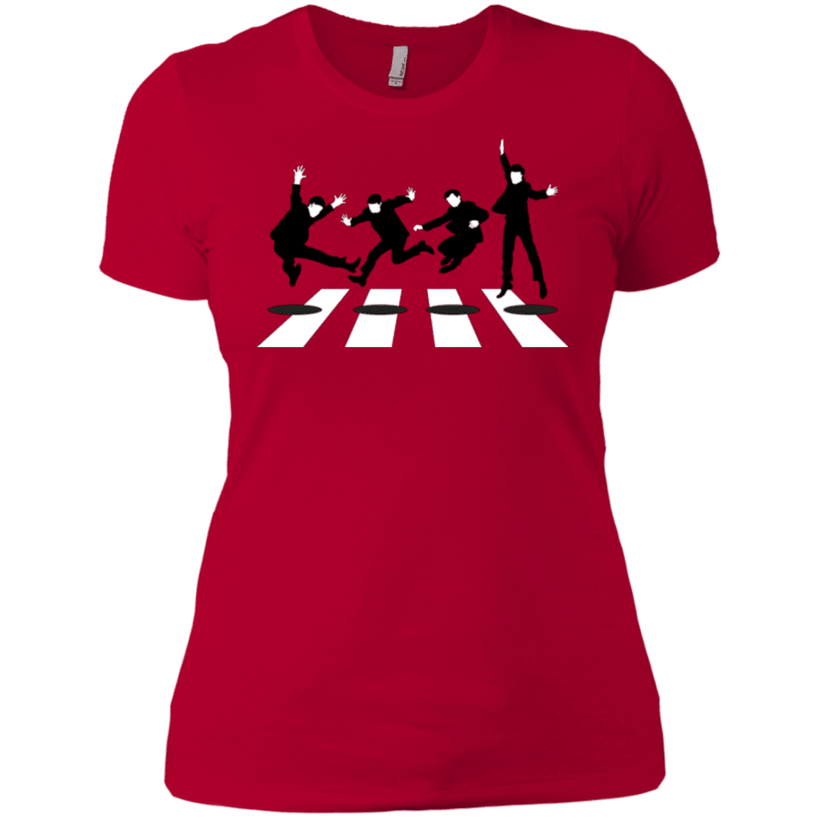 T-Shirts Red / X-Small Abbey Jump Women's Premium T-Shirt