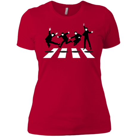 T-Shirts Red / X-Small Abbey Jump Women's Premium T-Shirt