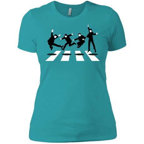 T-Shirts Tahiti Blue / X-Small Abbey Jump Women's Premium T-Shirt