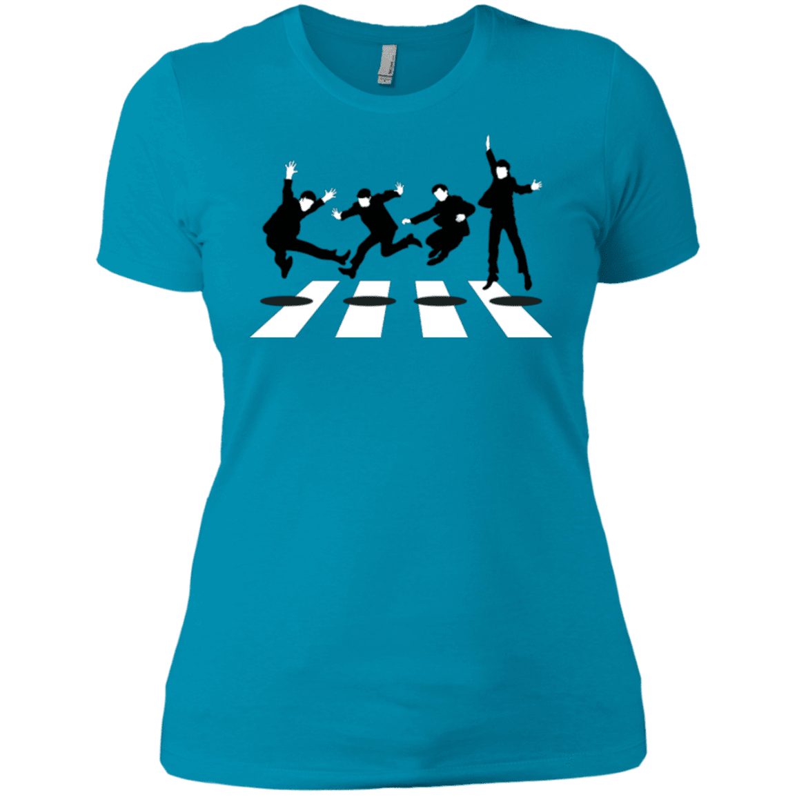 T-Shirts Turquoise / X-Small Abbey Jump Women's Premium T-Shirt