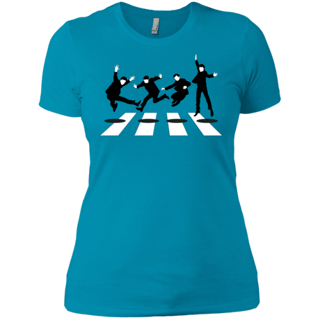 T-Shirts Turquoise / X-Small Abbey Jump Women's Premium T-Shirt