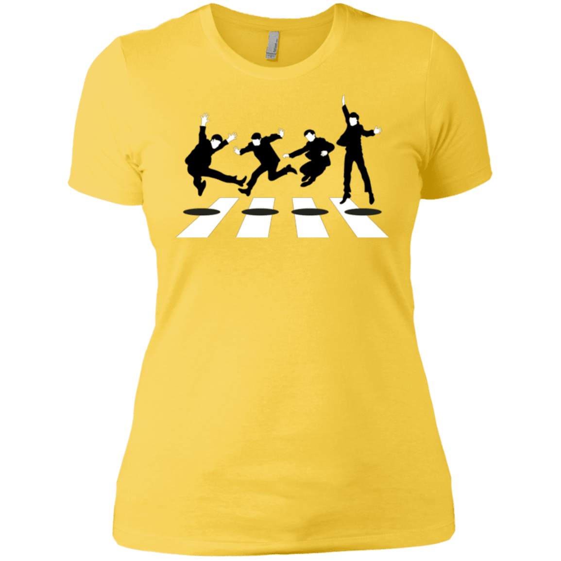 T-Shirts Vibrant Yellow / X-Small Abbey Jump Women's Premium T-Shirt