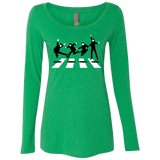 T-Shirts Envy / Small Abbey Jump Women's Triblend Long Sleeve Shirt