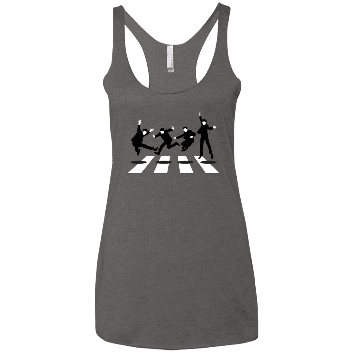 T-Shirts Premium Heather / X-Small Abbey Jump Women's Triblend Racerback Tank