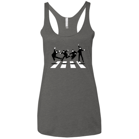 T-Shirts Premium Heather / X-Small Abbey Jump Women's Triblend Racerback Tank