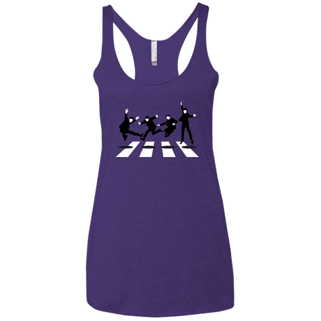 T-Shirts Purple / X-Small Abbey Jump Women's Triblend Racerback Tank