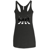 T-Shirts Vintage Black / X-Small Abbey Jump Women's Triblend Racerback Tank