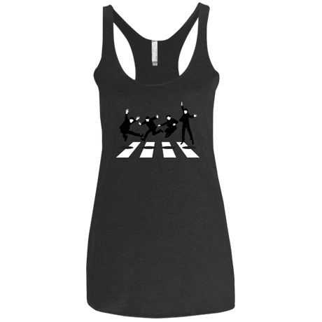 T-Shirts Vintage Black / X-Small Abbey Jump Women's Triblend Racerback Tank