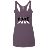 T-Shirts Vintage Purple / X-Small Abbey Jump Women's Triblend Racerback Tank