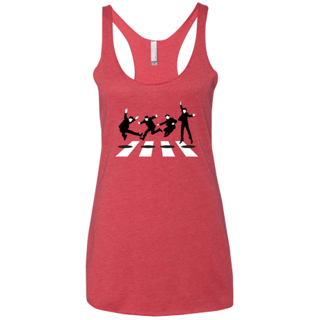 T-Shirts Vintage Red / X-Small Abbey Jump Women's Triblend Racerback Tank