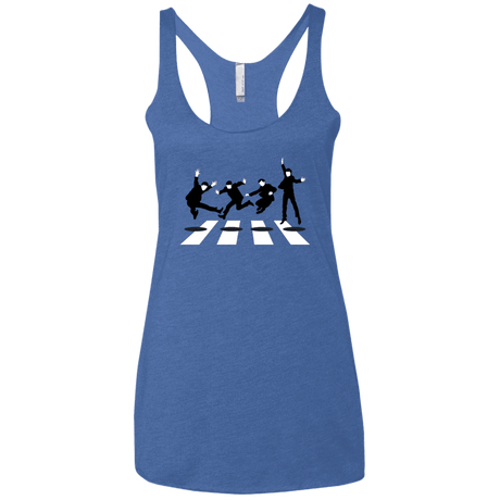 T-Shirts Vintage Royal / X-Small Abbey Jump Women's Triblend Racerback Tank