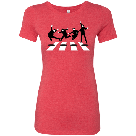 T-Shirts Vintage Red / Small Abbey Jump Women's Triblend T-Shirt