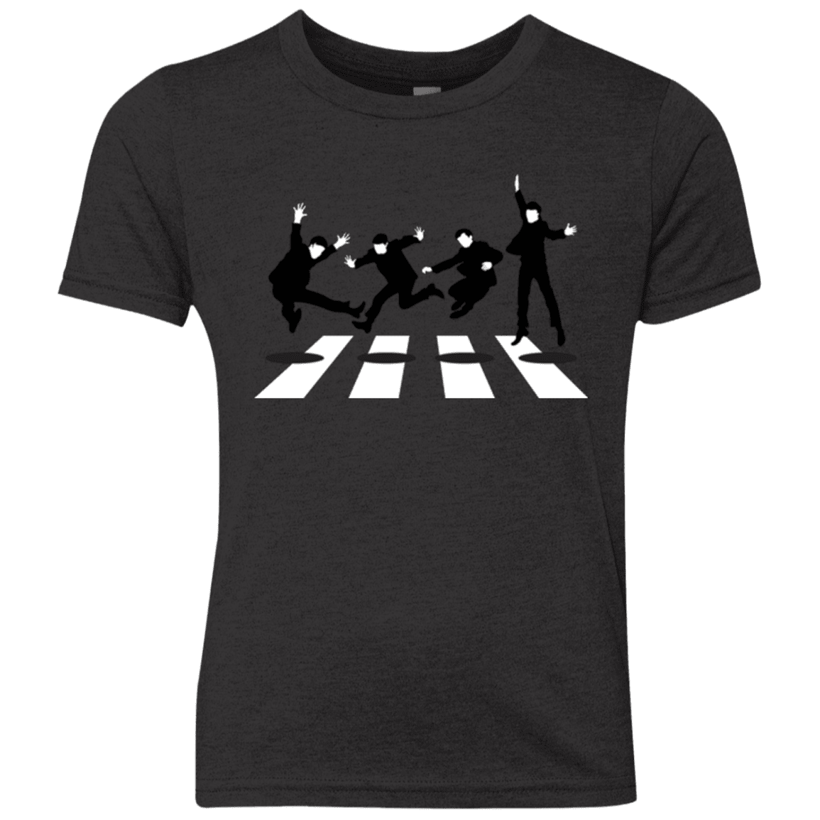 T-Shirts Vintage Black / YXS Abbey Jump Youth Triblend T-Shirt