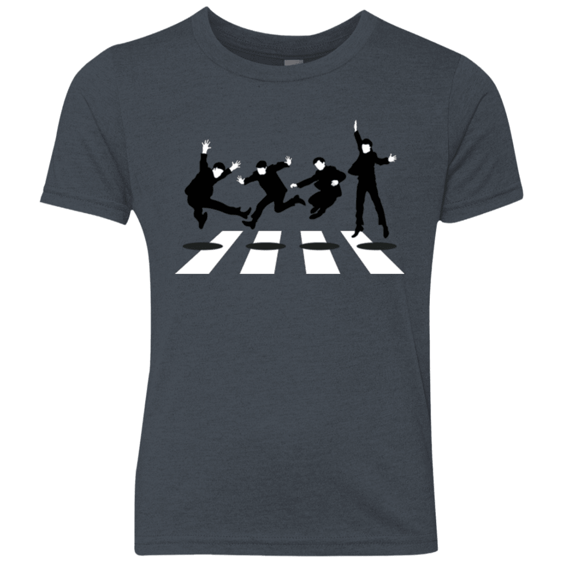 T-Shirts Vintage Navy / YXS Abbey Jump Youth Triblend T-Shirt