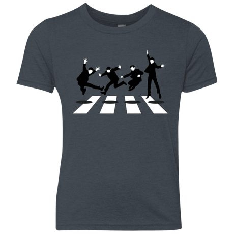 T-Shirts Vintage Navy / YXS Abbey Jump Youth Triblend T-Shirt
