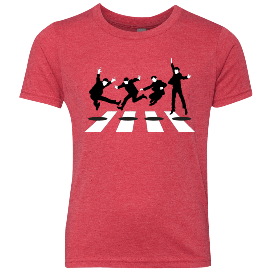 T-Shirts Vintage Red / YXS Abbey Jump Youth Triblend T-Shirt