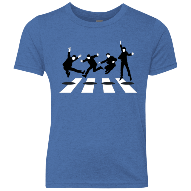 T-Shirts Vintage Royal / YXS Abbey Jump Youth Triblend T-Shirt