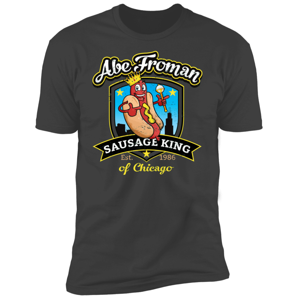 T-Shirts Heavy Metal / S Abe Froman Sausage King Men's Premium T-Shirt