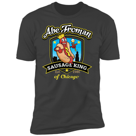 T-Shirts Heavy Metal / S Abe Froman Sausage King Men's Premium T-Shirt