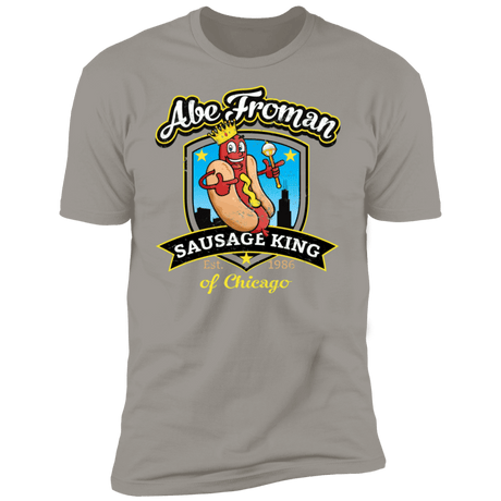 T-Shirts Light Grey / S Abe Froman Sausage King Men's Premium T-Shirt