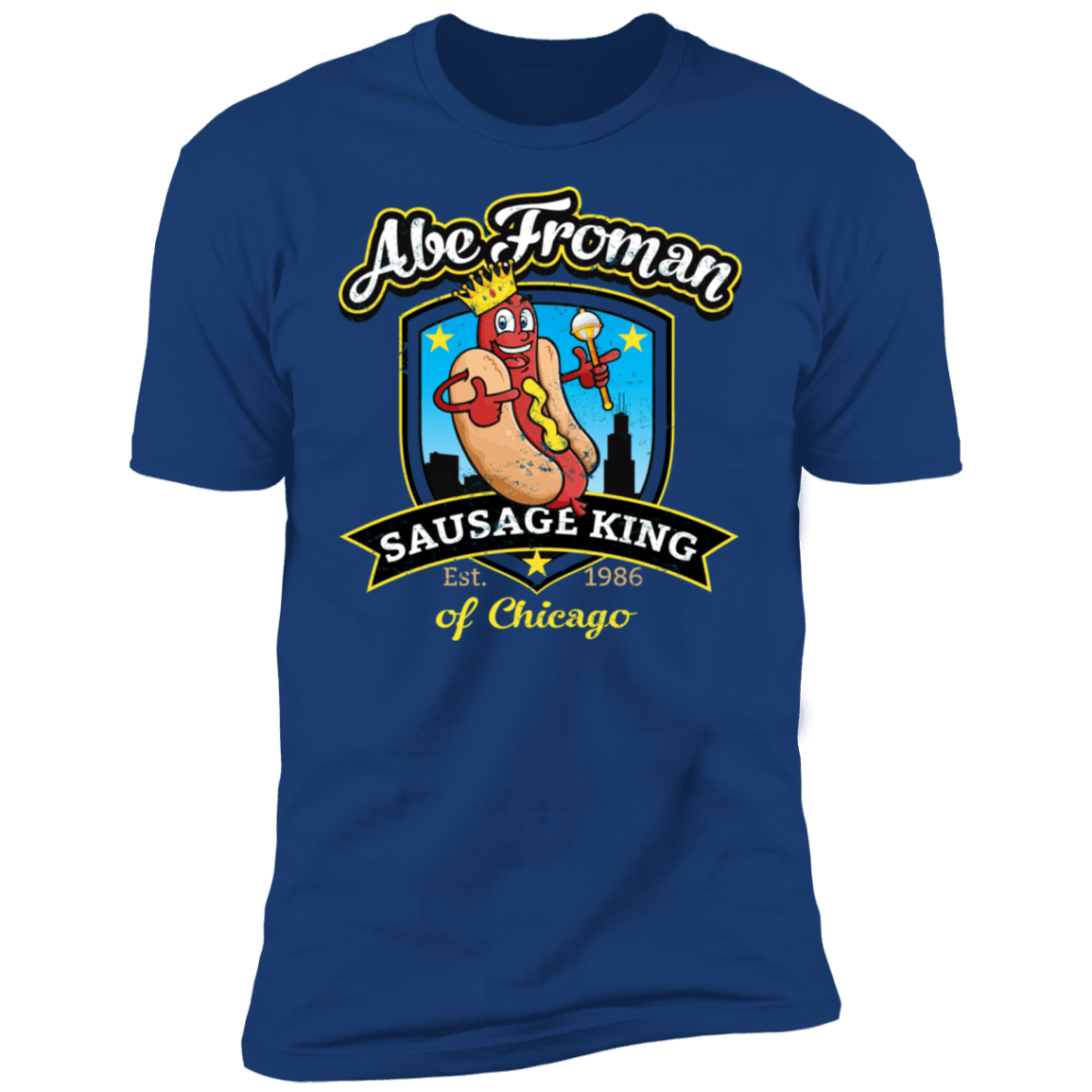 T-Shirts Royal / S Abe Froman Sausage King Men's Premium T-Shirt