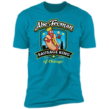 T-Shirts Turquoise / S Abe Froman Sausage King Men's Premium T-Shirt